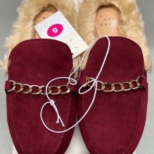 A New Day Women's Burgundy Loafers